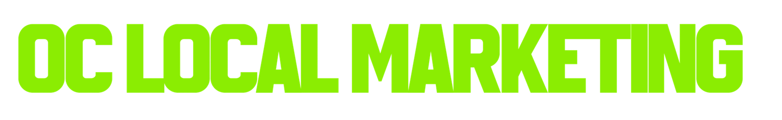 LOGO OC LOCAL MARKETING